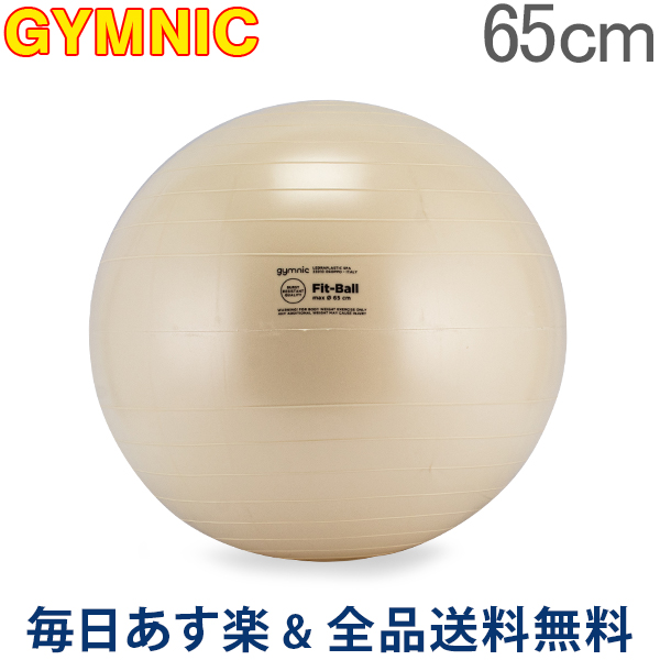 [全品送料無料]バランスボール ギムニク Gymnic 65cm フィットボール 65 アンチバースト 95.06 パールホワイト Fit-Ball 65 BRQ ヨガ 体幹 トレーニング あす楽