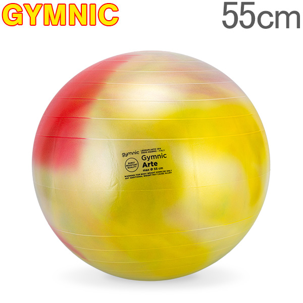 バランスボール ギムニク Gymnic 55cm アルテ55 95.35 マルチカラー ( マーブル ) Gymnic Arte 55 ヨガ 体幹 トレーニング エクササイズ